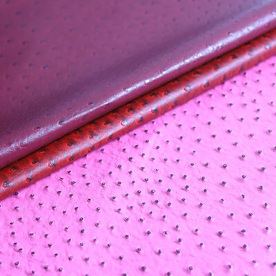 Chinese Manufacture PVC 0.8mm Textured Leather Fabric Materials Stretch Embossed Metallic for Dresses Football Bag Furniture