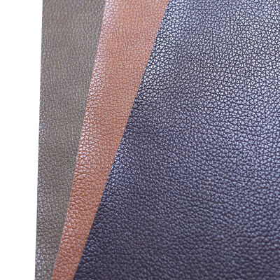 Free Samples 1.0mm Recycled PVC Vegan Faux Eco Leather Synthetic Leather Pu Microfiber Material Furniture Shoe Sofa Bag