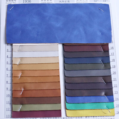 Embossed Stretch PU Leather Fabric for Furniture Garment Car & Home Decor-1.0mm Thickness Waterproof Wear-Resistant Bags & Shoes