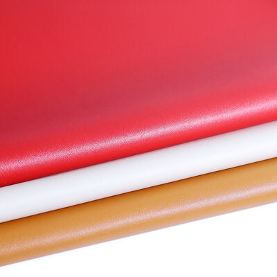 Nappa Leather Print Embossed Decorative Faux PVC Synthetic Leather Sheets for Shoes/Bags Supplier Wholesale