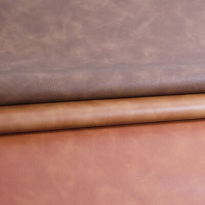 Abrasion-resistant Waterproof Anti-Mildew Embossed PU Leather Fabric Stretch Backing for Furniture Garments Automotive Home