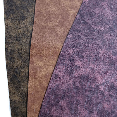 PU Synthetic Leather for Furniture Clothes Bags-Printed Two-Tone Garment Fabric 100% PU Waterproof Wear-Resistant Anti-Mildew