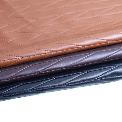 Embossed Leaf Pattern PVC Synthetic Leather for Handbag Suitcase Car Mat Sofa Furniture Garment Decorative Use