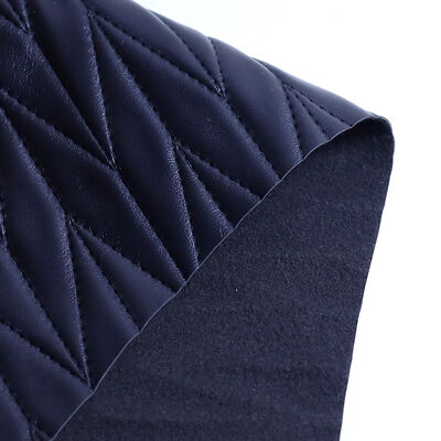 Embossed Leaf Pattern PVC Synthetic Leather for Handbag Suitcase Car Mat Sofa Furniture Garment Decorative Use