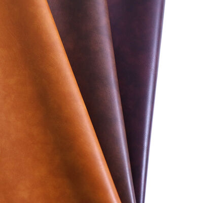 Universal Furniture Double Faced Abrasion-Resistant Anti-Mildew Waterproof Embossed Knitted Brushed Sueded PU Li Chi Pattern