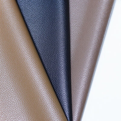 Best Quality Embossed Lychee Pattern PU Faux Leather Anti-Mildew Waterproof Water Resistant Stain Resistant Stretchable Custom