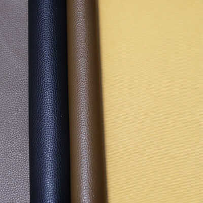 Best Quality Embossed Lychee Pattern PU Faux Leather Anti-Mildew Waterproof Water Resistant Stain Resistant Stretchable Custom