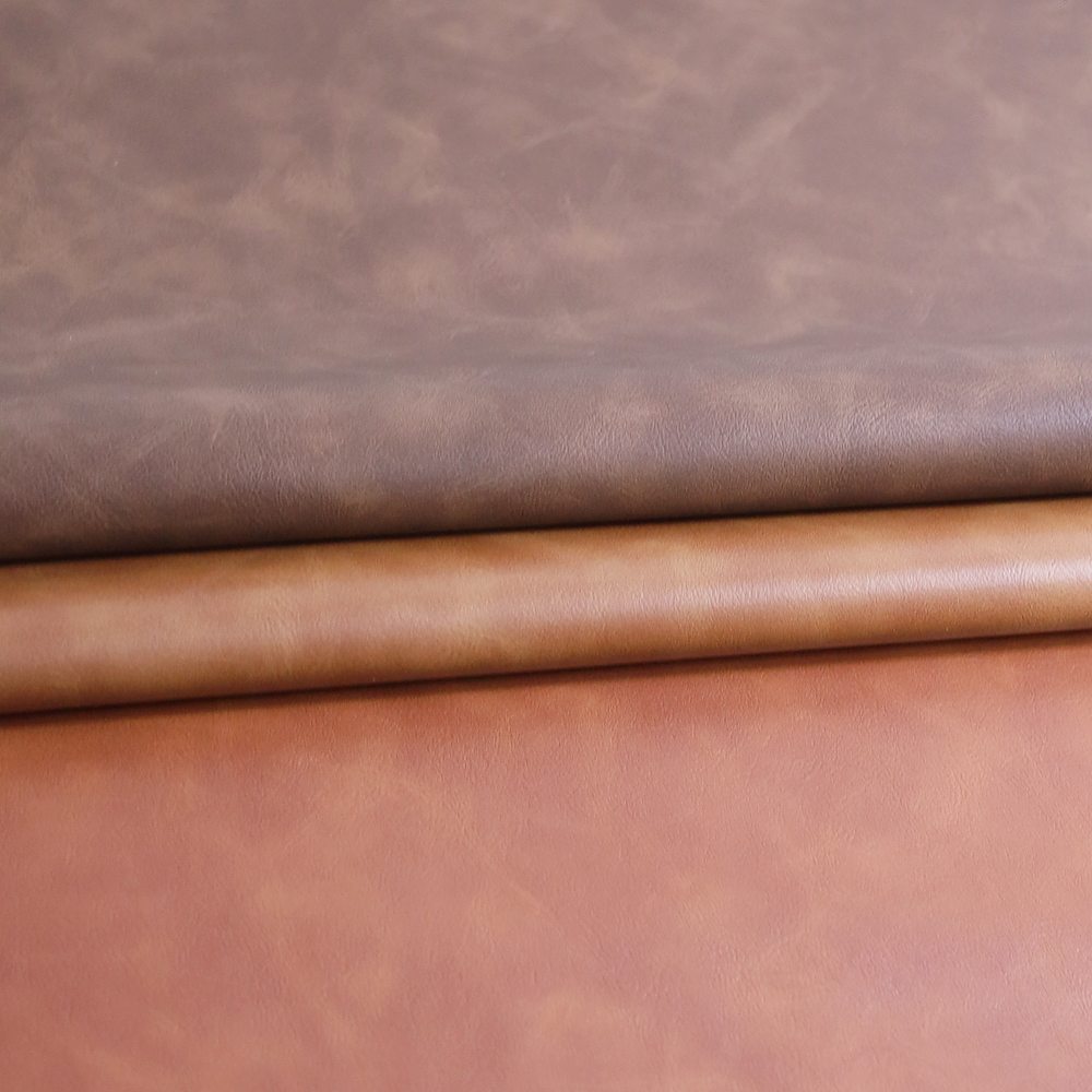 1.0mm Embossed Stretch PU Leather Fabric Suede Texture Abrasion-Resistant Anti-Mildew Cotton-Like Feel Waterproof Sold Roll Bag