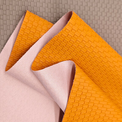 PVC Leather Microfiber Backing Waterproof Wear-resistant Anti-Mildew Stripes Upholstery Roll 1.2MM Thick for Sofas Bags Home